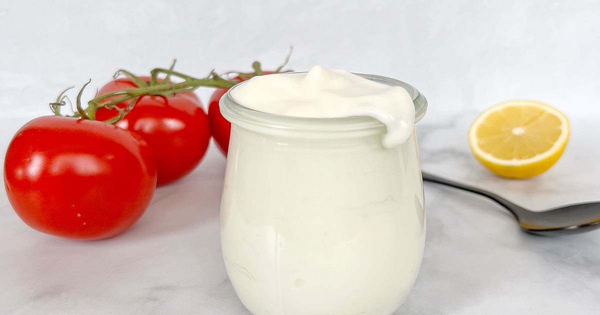 Homemade Eggless Mayonnaise Recipe (Vegan) | Samsung Food App