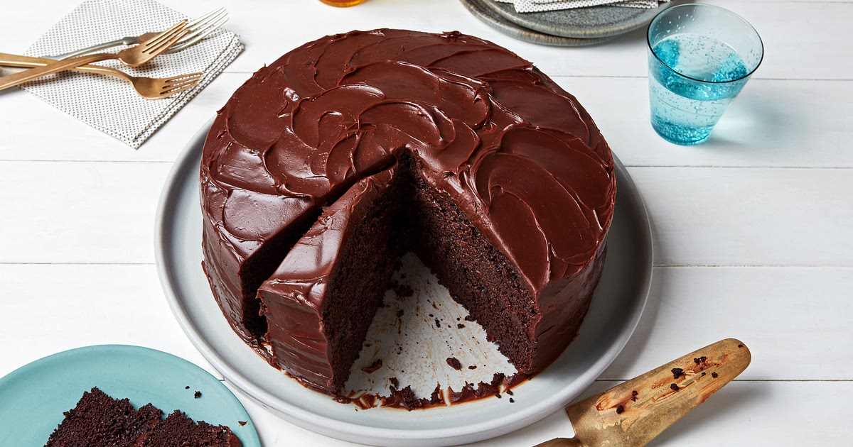 Double Chocolate Layer Cake Recipe | Samsung Food App
