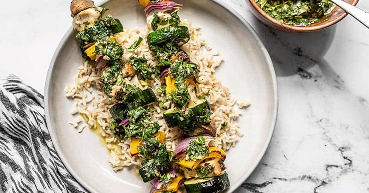 Chimichurri Chicken Kebabs Recipe | Samsung Food App