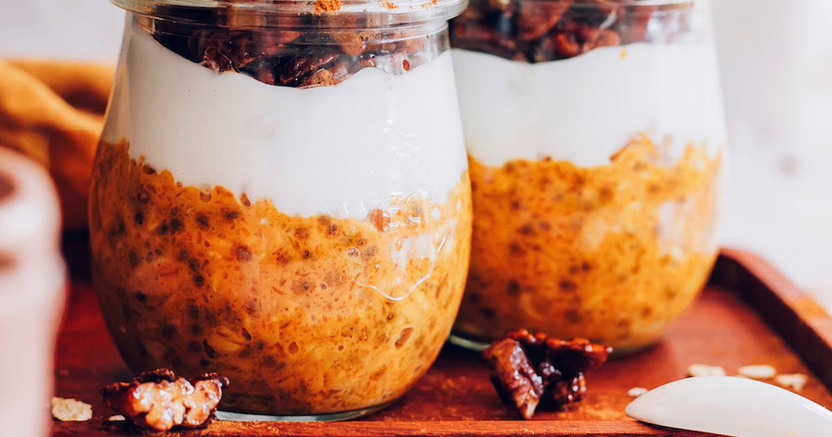 Pumpkin Pie Overnight Oats Recipe | Samsung Food App
