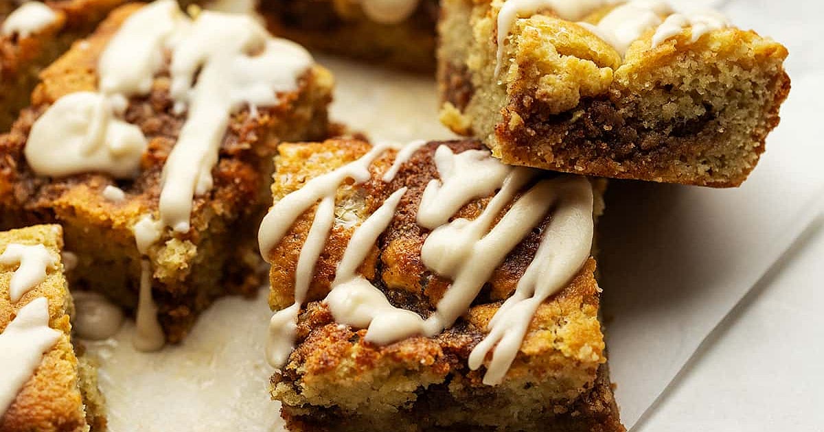 Easy Keto Coffee Cake Recipe with Cinnamon Swirl | Samsung Food App