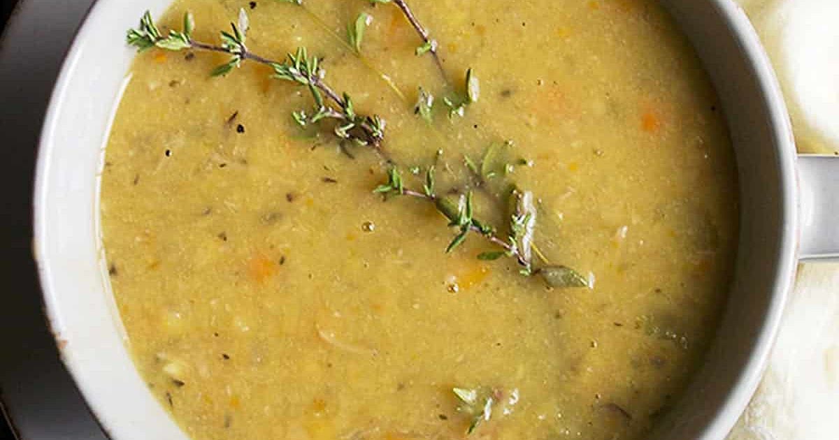 Quebec-Style Yellow Split Pea Soup Recipe | Samsung Food App