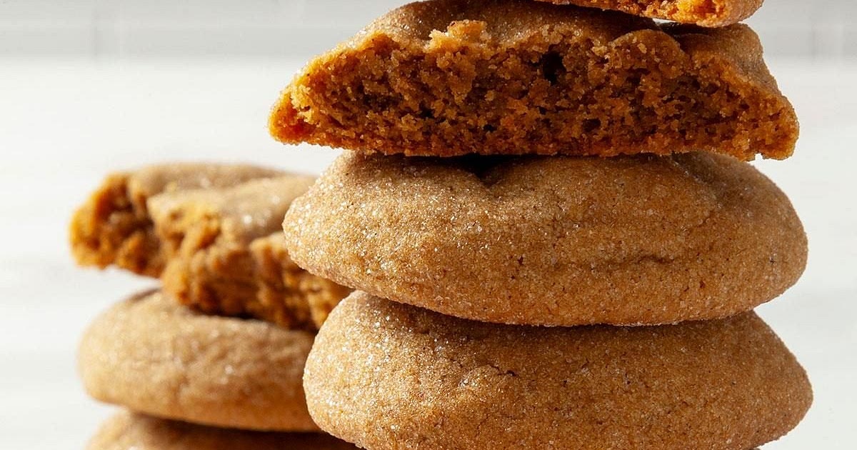 Big Soft Ginger Cookies Recipe | Samsung Food App
