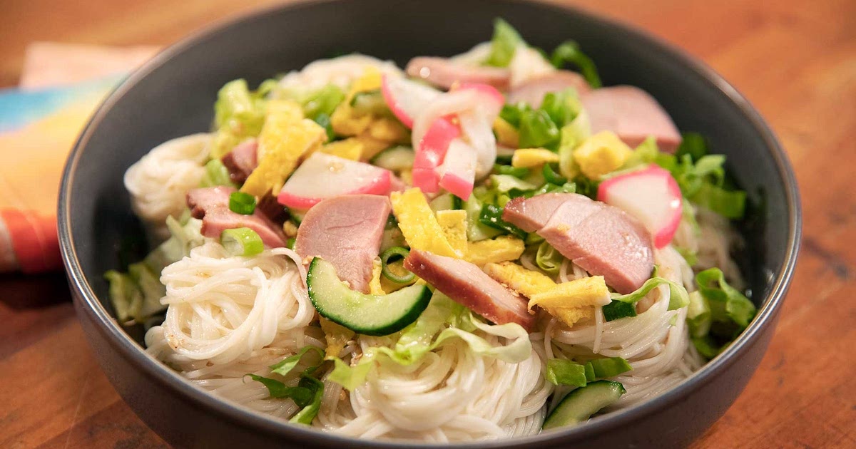 Somen Noodle Salad and Char Siu Recipe | Samsung Food App