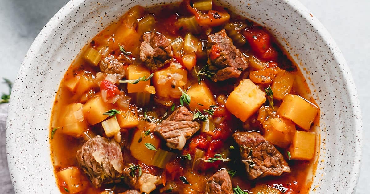 Instant Pot Vegetable Beef Soup Recipe | Samsung Food App