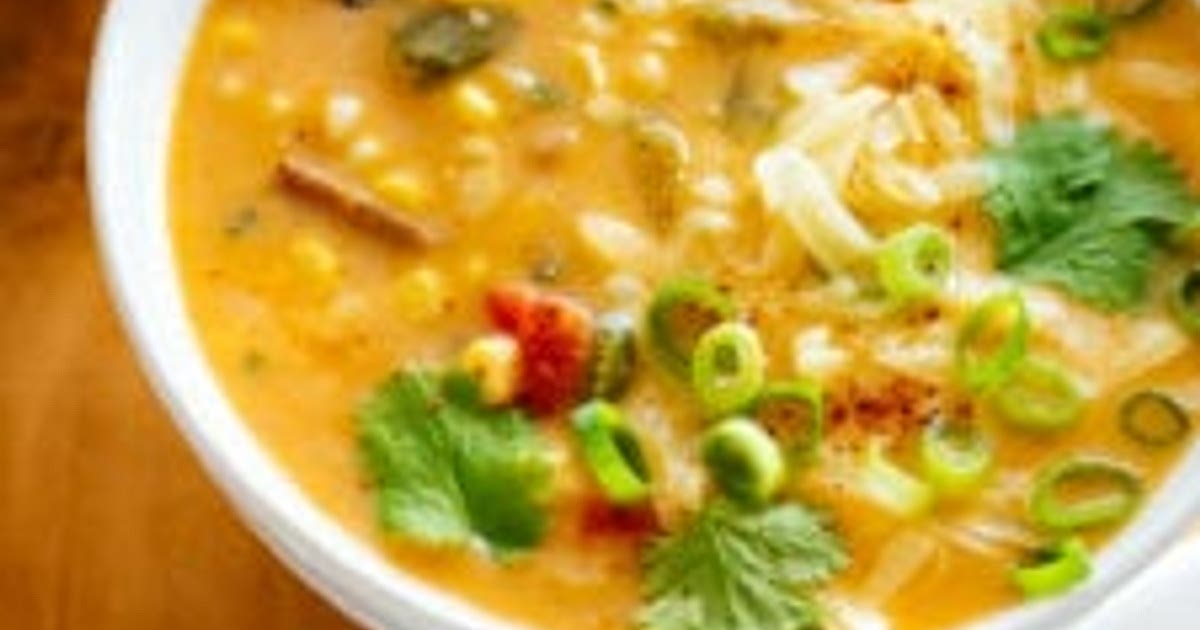 Southwestern Corn Chowder Recipe | Samsung Food App