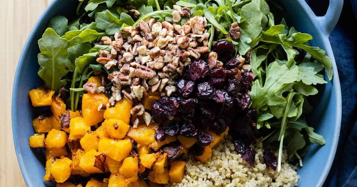 Roasted Butternut Squash Salad Recipe | Samsung Food App