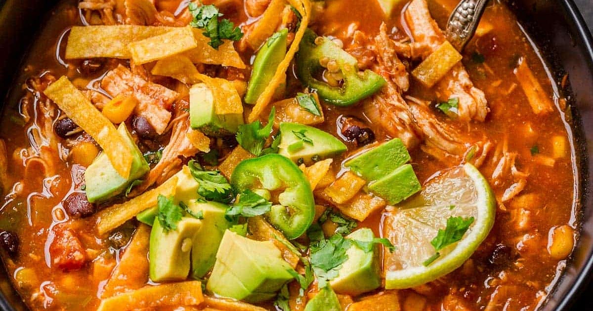 Chicken Tortilla Soup Recipe | Samsung Food App