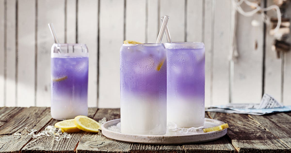 Alkoholfreier Blue Moon Cocktail Recipe | Samsung Food App
