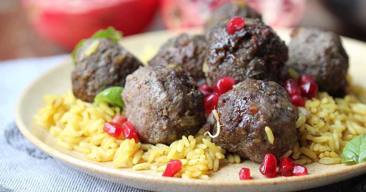 Persian Pomegranate and Pistachio Meatball Recipe | Samsung Food App