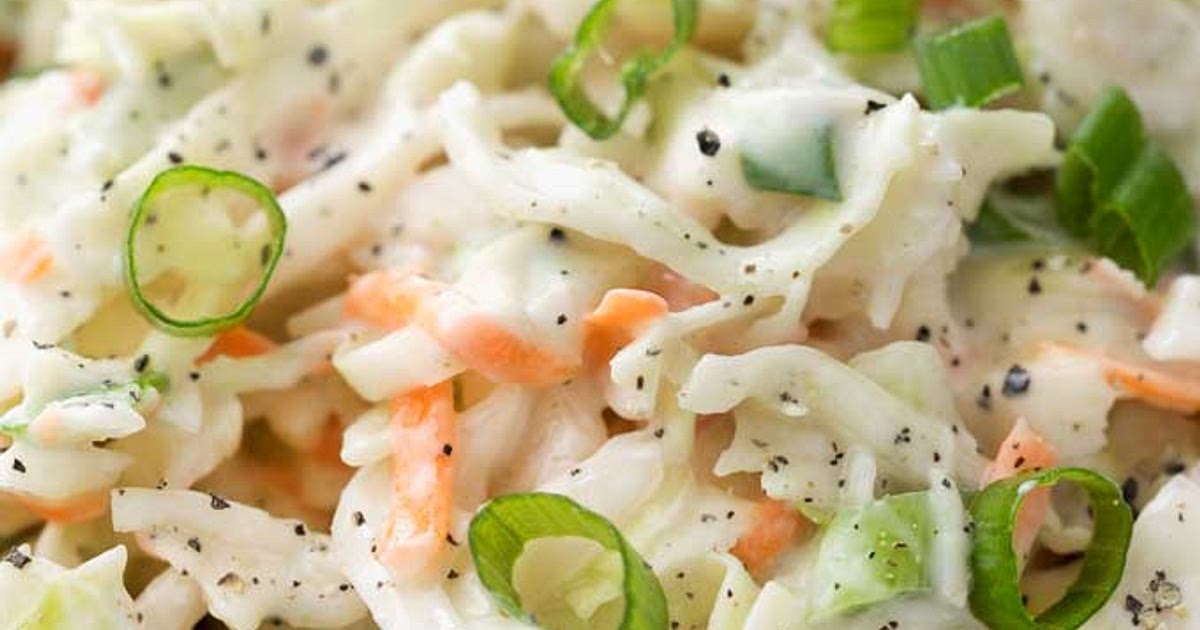 Creamy Skinny Coleslaw Recipe | Samsung Food App