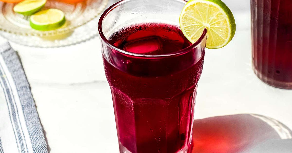 Agua de Jamaica (Hibiscus Iced Tea) Recipe | Samsung Food App
