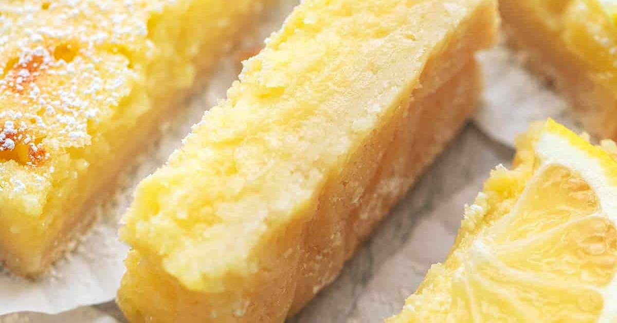 Cream Cheese Lemon Bars Recipe | Samsung Food App