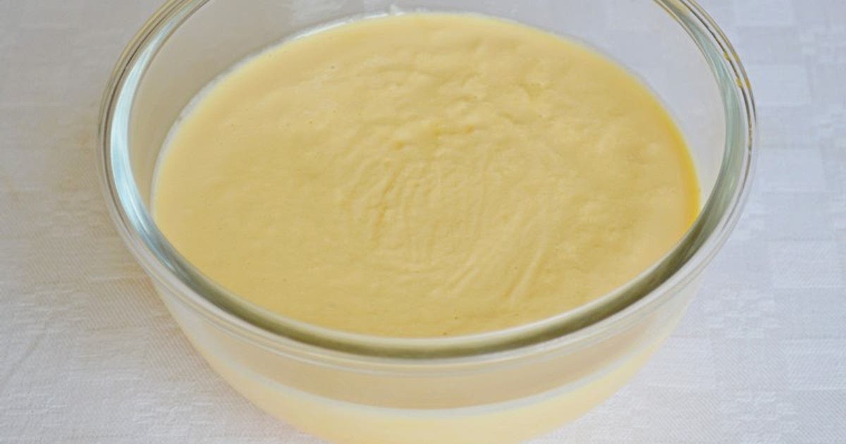Dairy-free Custard Sauce (made with almond milk) Recipe | Samsung Food App