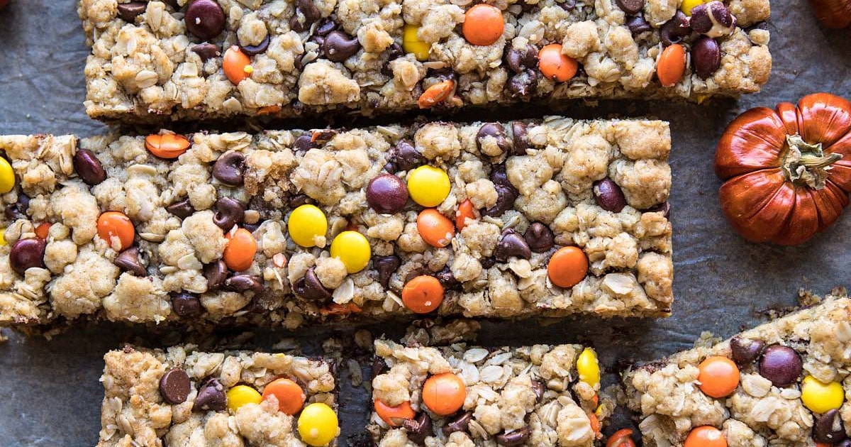 Monster Oatmeal Chocolate Chip Cookie Bars Recipe | Samsung Food App