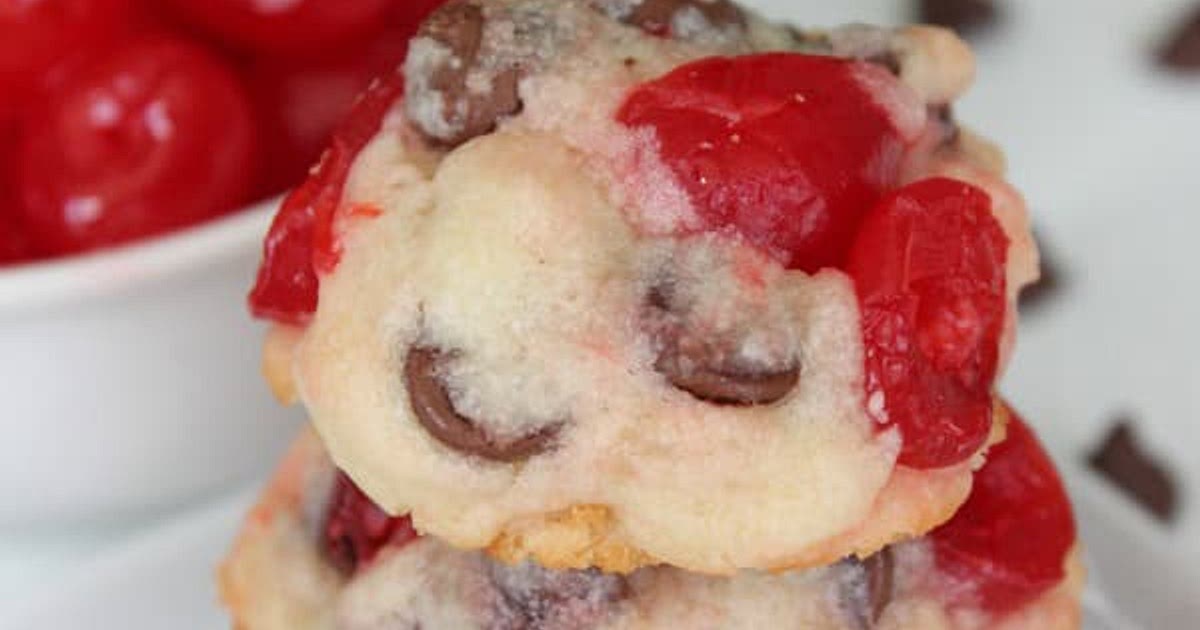Shortbread Cherry Chocolate Cookies Recipe | Samsung Food App