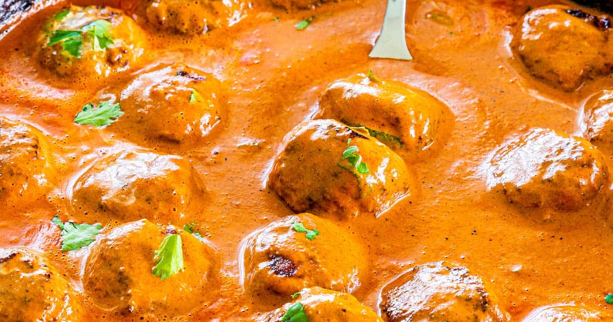 Butter Chicken Meatballs Recipe | Samsung Food App