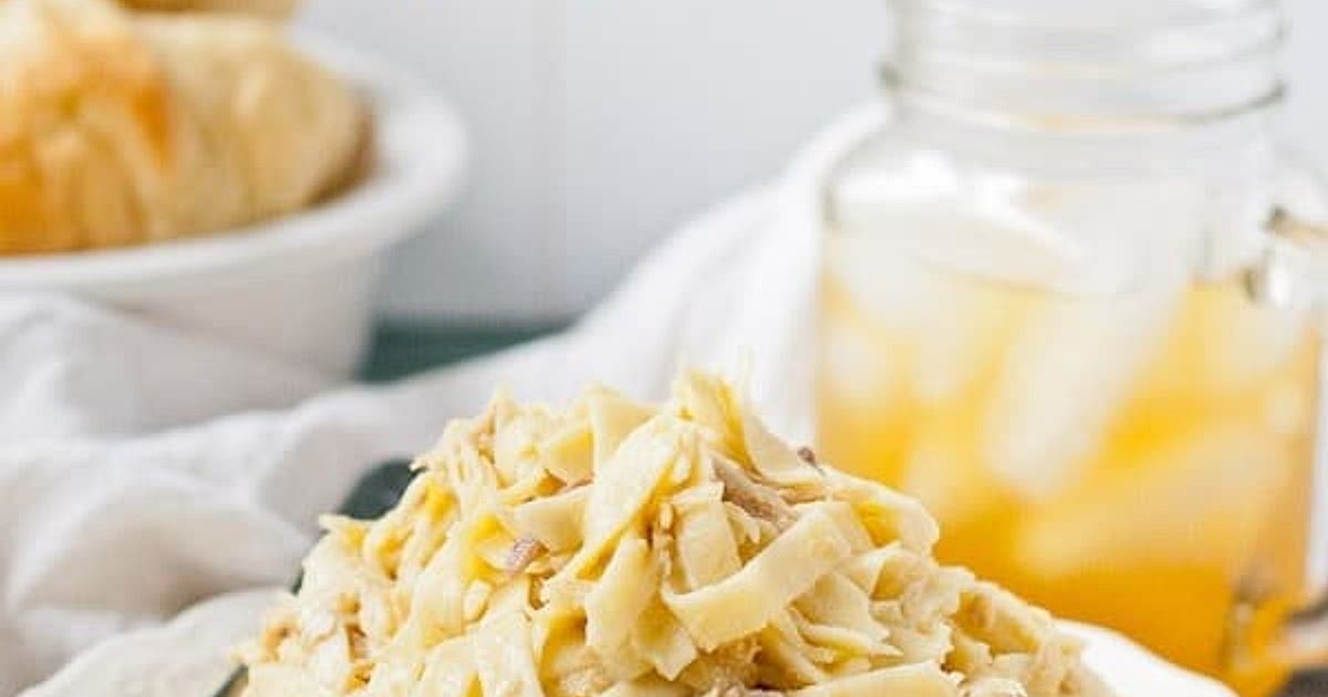 Homemade Amish Chicken and Noodles Recipe | Samsung Food App
