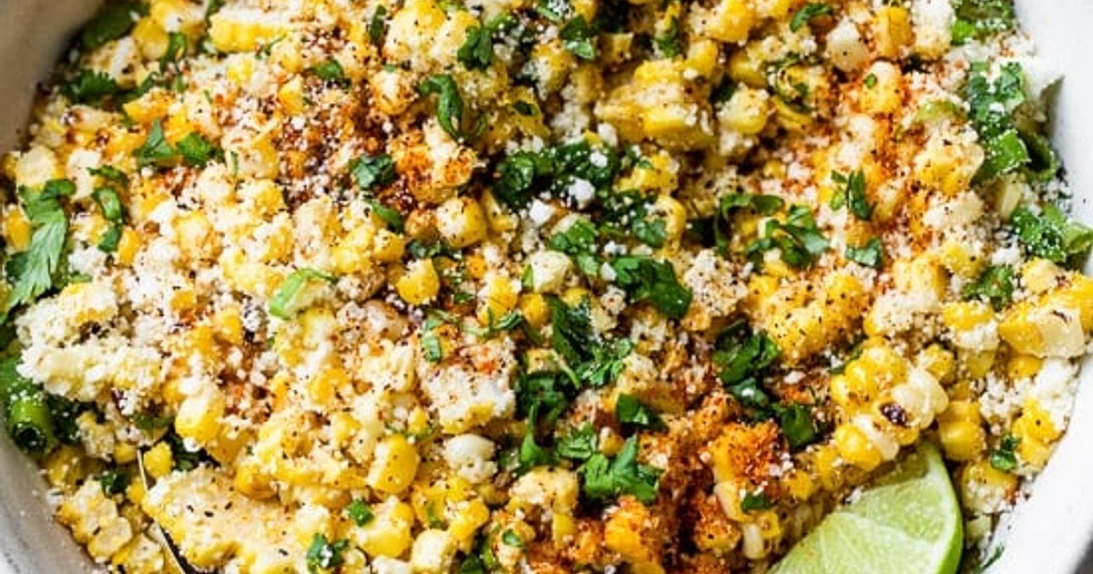 Grilled Corn Salad with Cotija Recipe | Samsung Food App
