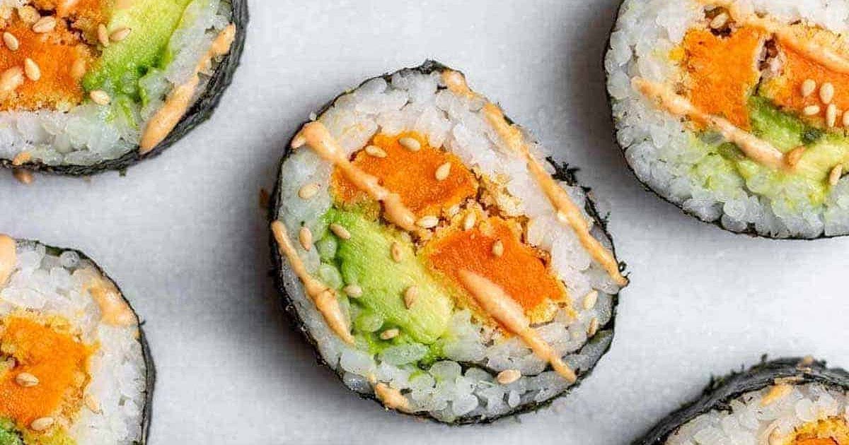 Vegetarian Sweet Potato Sushi Roll Recipe | Samsung Food App