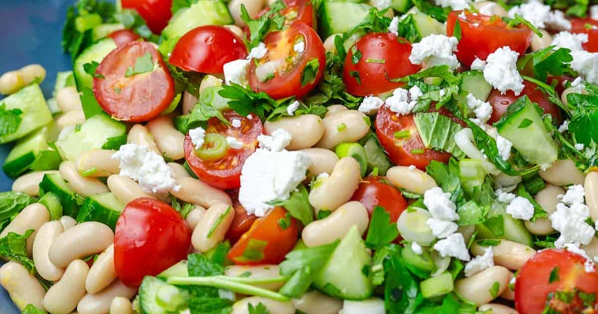 Easy White Bean Salad Recipe | Samsung Food App