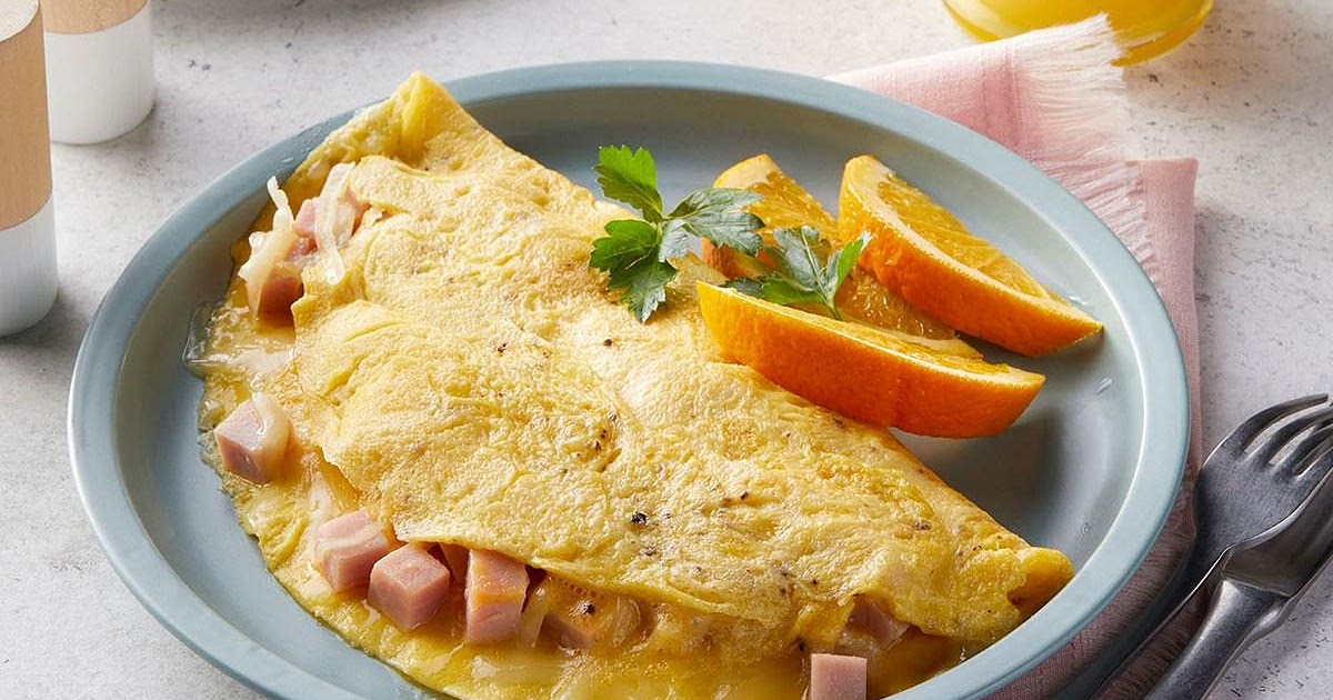 Ham and Swiss Omelet Recipe | Samsung Food App