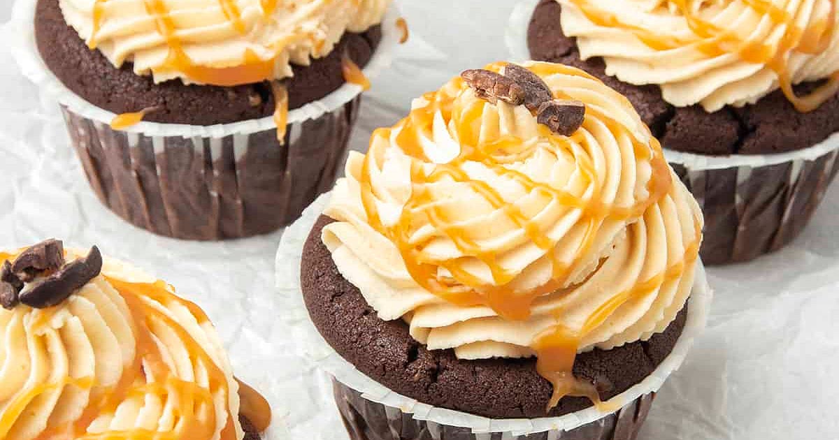 Chocolate Caramel cupcakes (VIDEO) Recipe | Samsung Food App