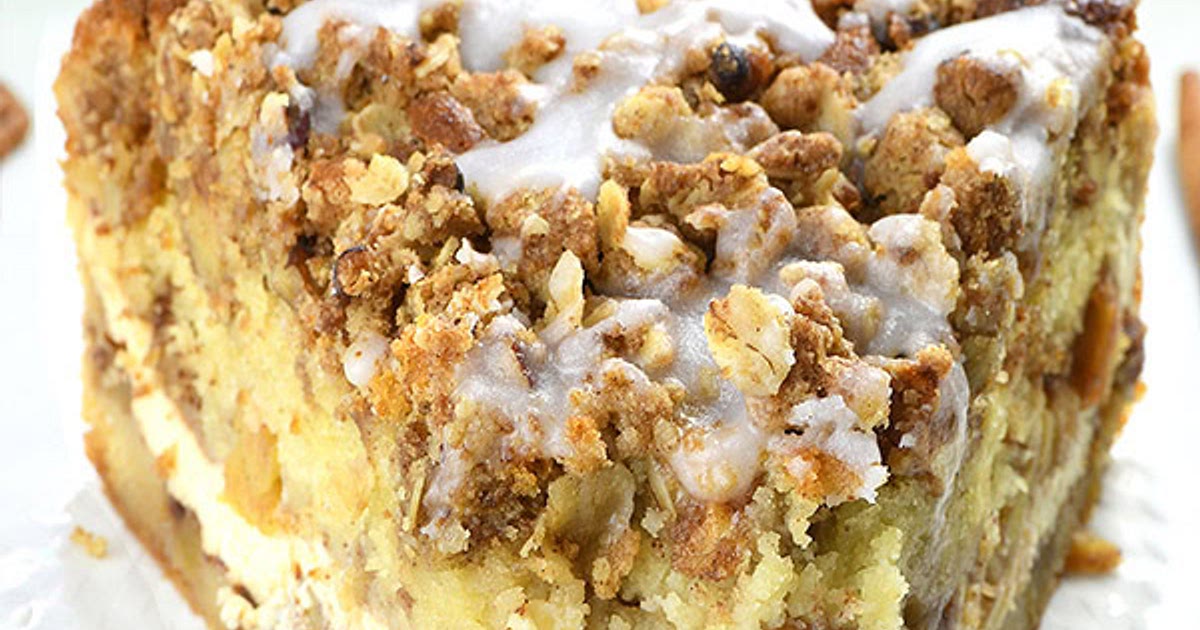 Apple Coffee Cake With Cream Cheese Filling Recipe | Samsung Food App