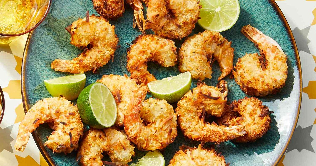 Air Fryer Coconut Shrimp Recipe | Samsung Food App