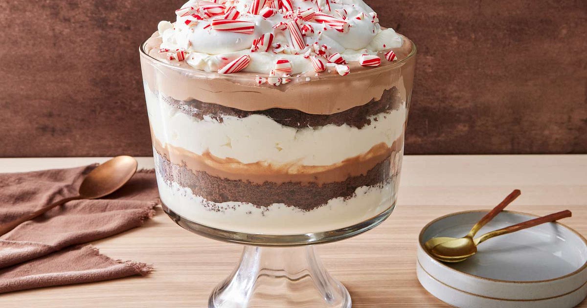 Triple-Chocolate Peppermint Trifle Recipe | Samsung Food App