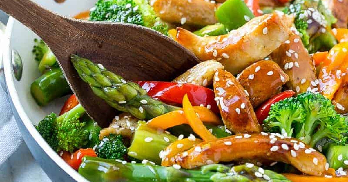 Super Easy and Healthy Teriyaki Chicken Stir Fry with Vegetables Recipe | Samsung Food App