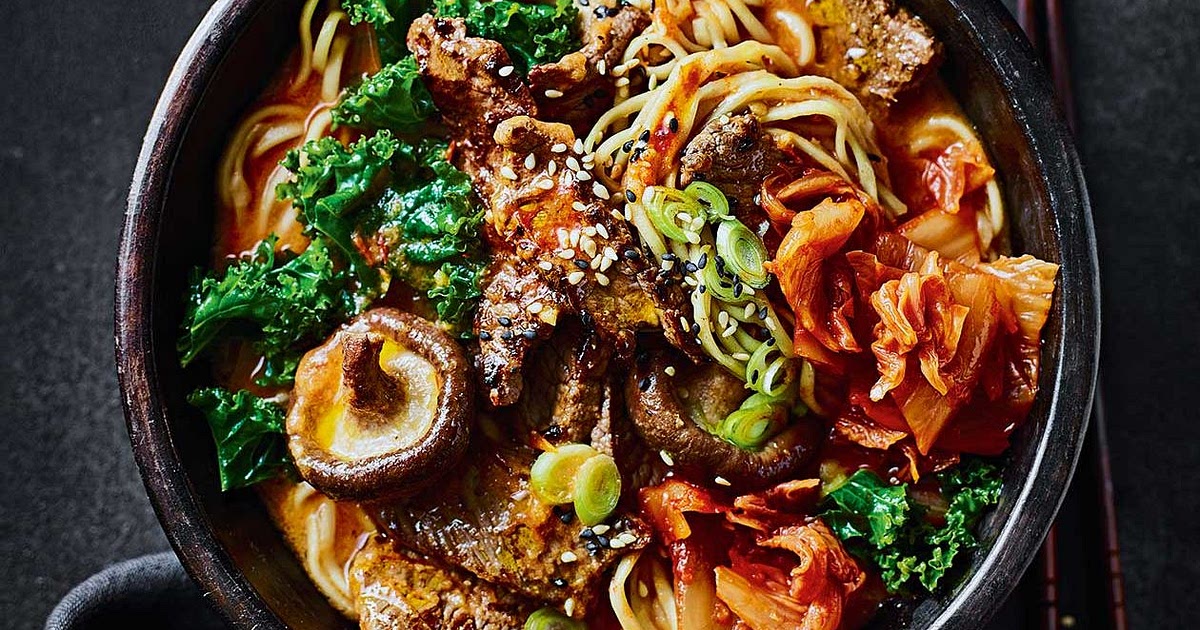 Korean-style beef noodle bowl Recipe | Samsung Food App