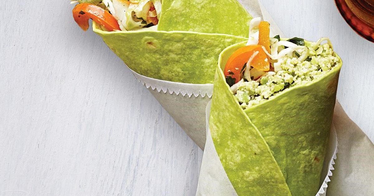 Edamame Hummus Wrap Recipe | Samsung Food App
