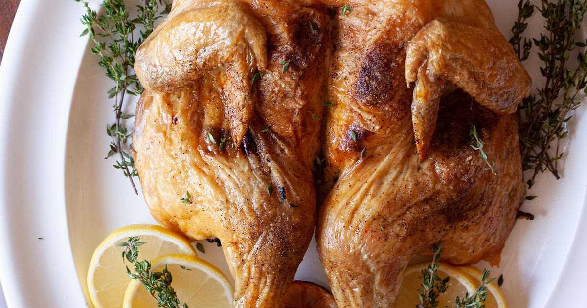 Chicken Spatchcocked Recipe | Samsung Food App