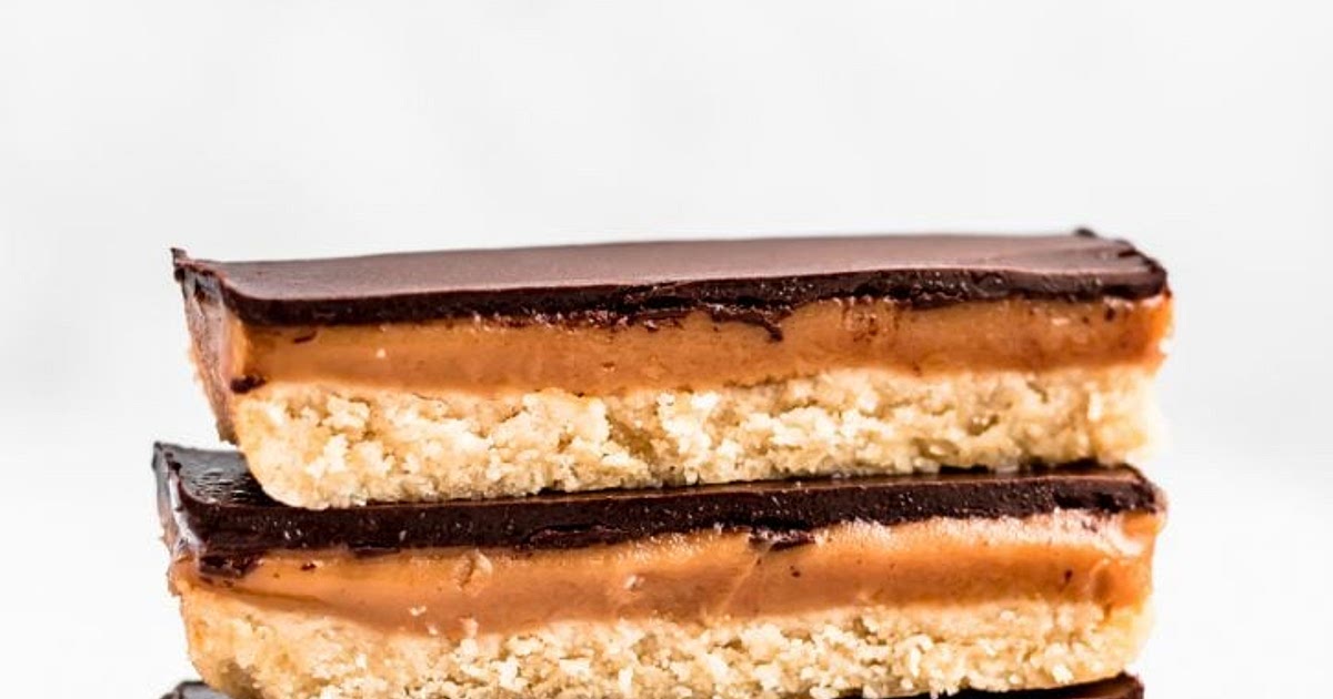 Healthy Peanut Butter Twix Bars (vegan & gluten free) Recipe | Samsung Food App