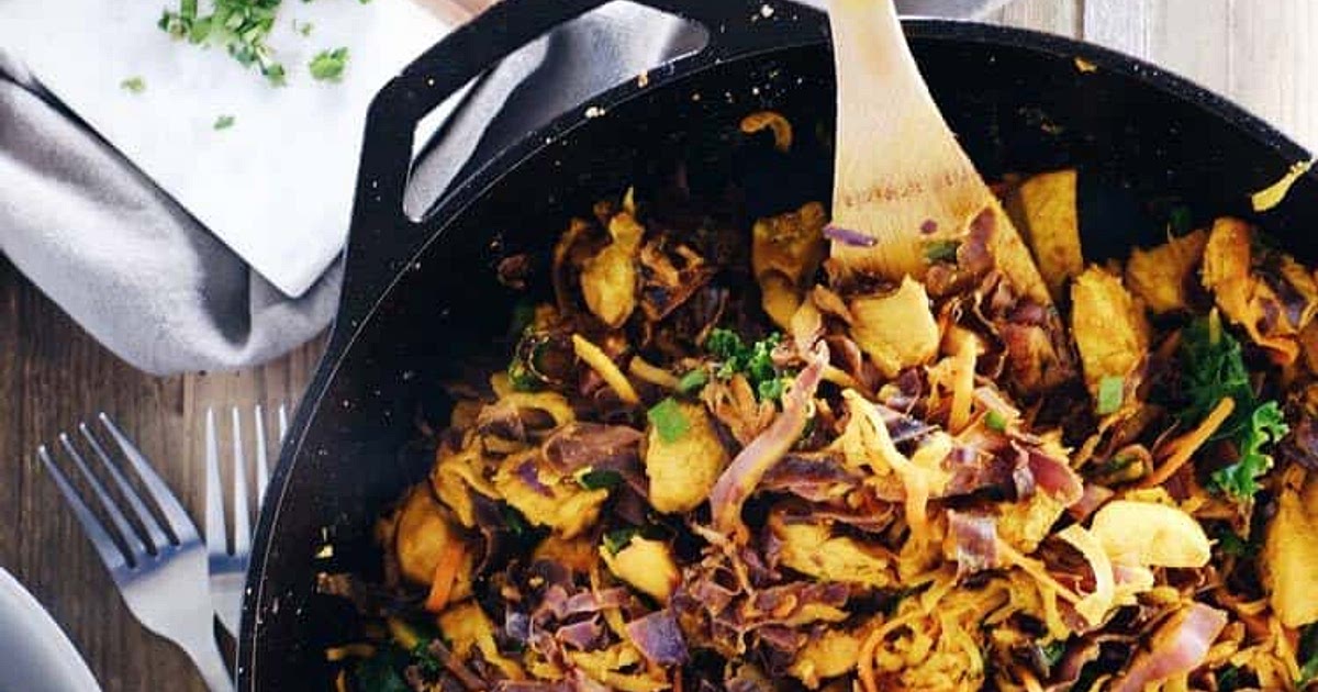 One Pan Turmeric Chicken Skillet Recipe | Samsung Food App