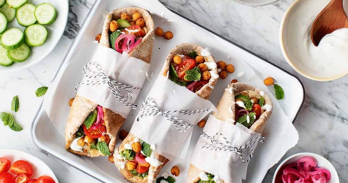 Chickpea Shawarma Wraps Recipe | Samsung Food App