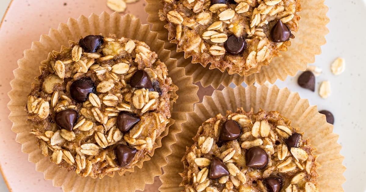 Chocolate Chip Oatmeal Cups Recipe | Samsung Food App