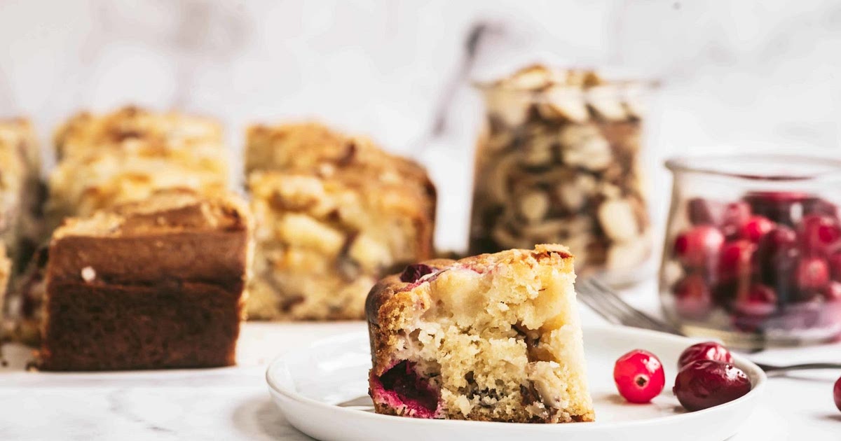 Cranberry and Almond Mascarpone Cake Recipe | Samsung Food App