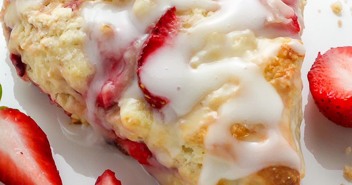 Strawberries and Cream Scones Recipe | Samsung Food App