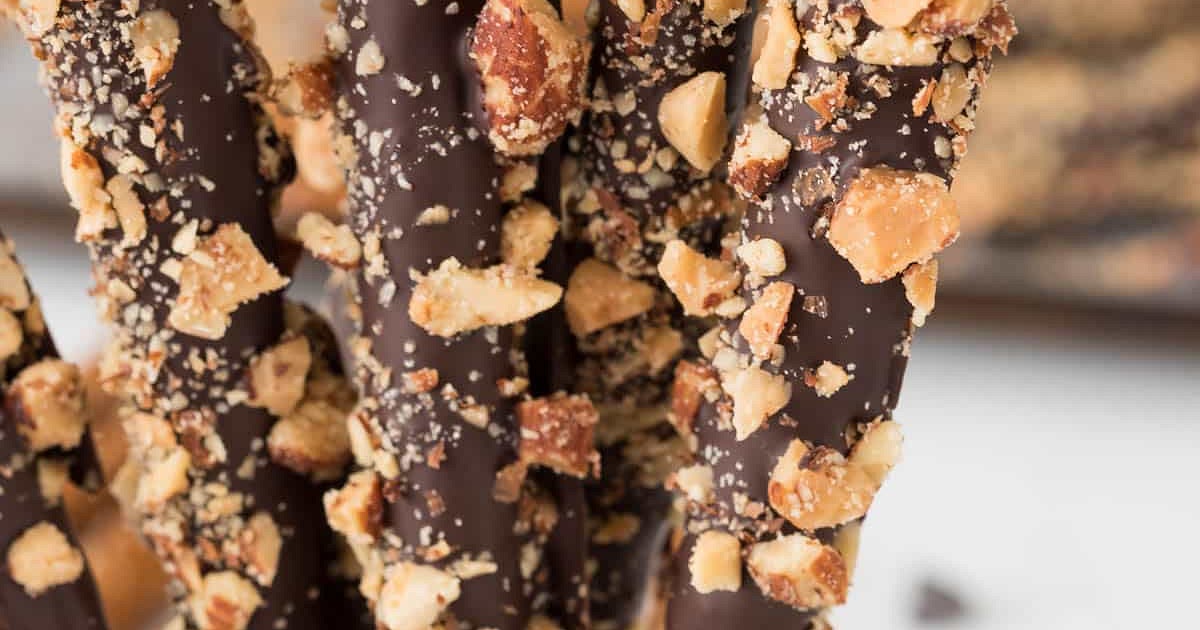 Chocolate Dipped Pretzels Recipe | Samsung Food App