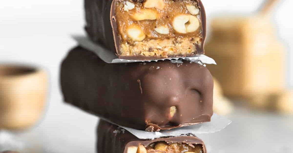 Vegan Snickers Bars (No-bake, GF) Recipe | Samsung Food App