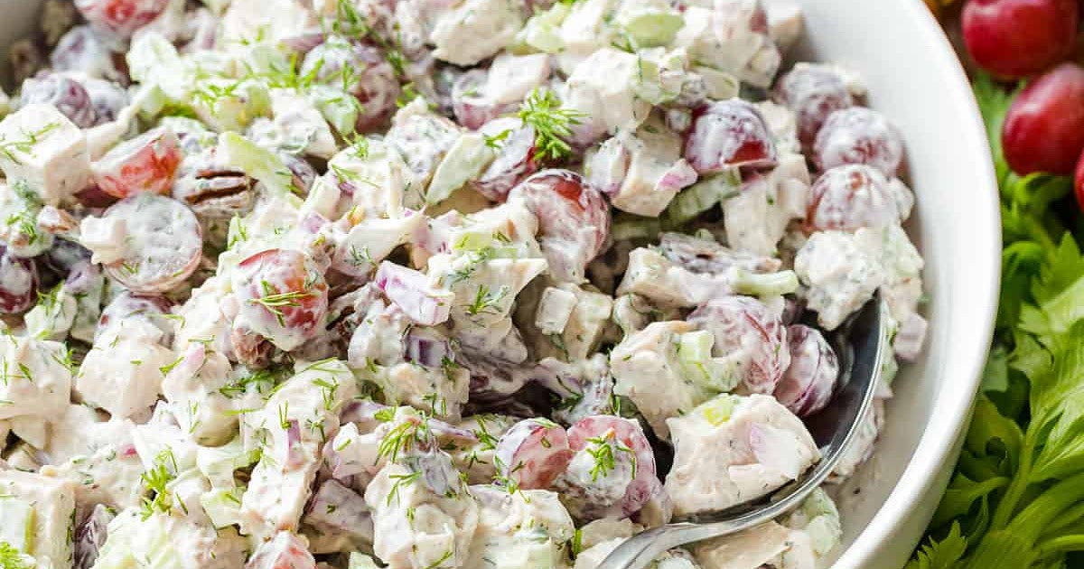 Fancy Chicken Salad Recipe | Samsung Food App