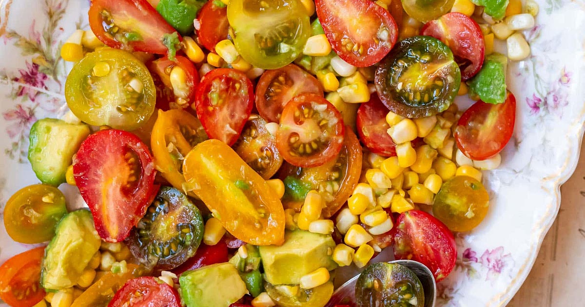 15-Minute Vietnamese Inspired Tomato Corn Salad Recipe | Samsung Food App