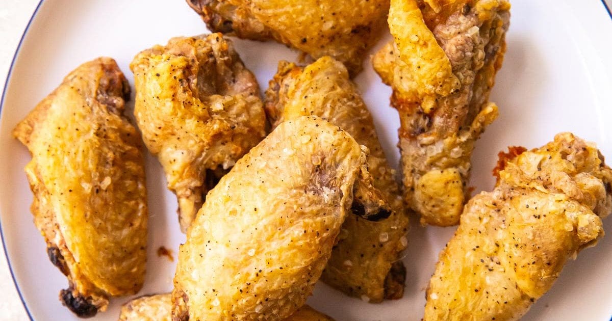 Air Fryer Chicken Wings Baking Powder Recipe | Samsung Food App