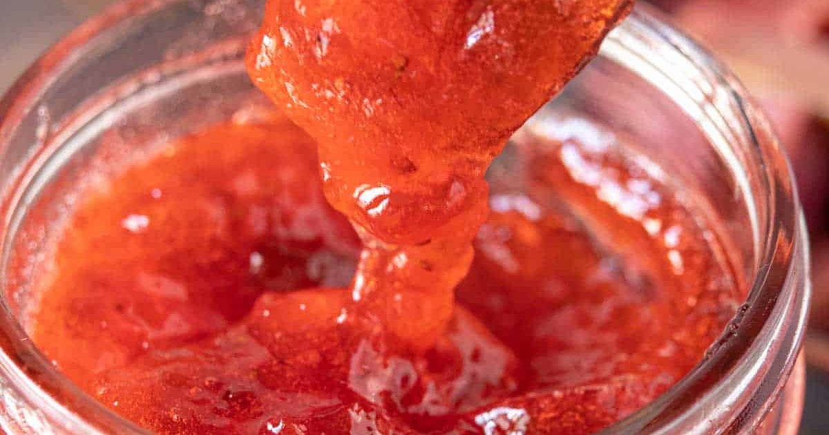 Strawberry Rhubarb Jam Recipe | Samsung Food App