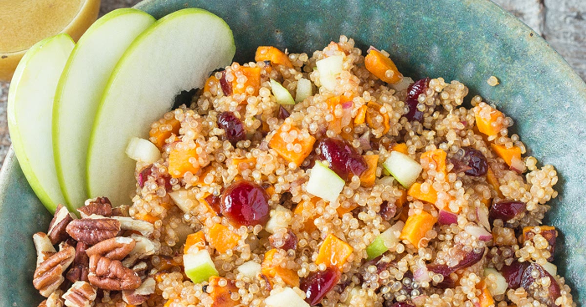 Apple Sweet Potato Quinoa Salad Recipe | Samsung Food App