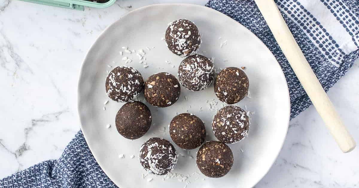 Coconut And Chocolate Bliss Balls Recipe | Samsung Food App