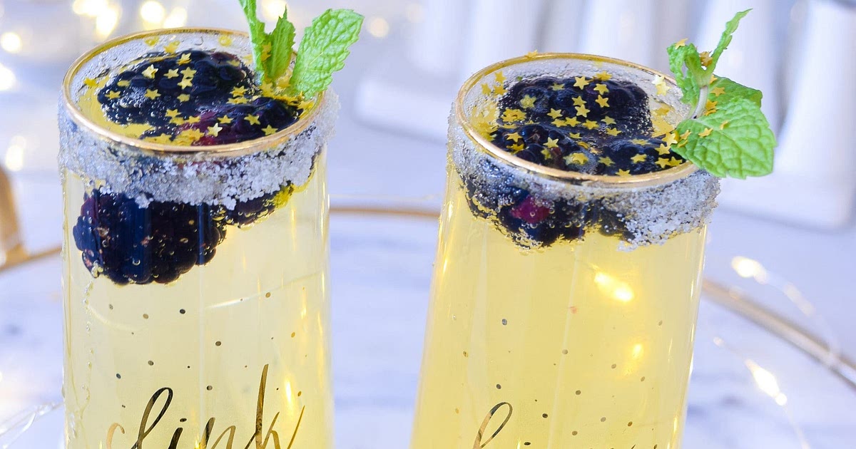 NYE Champagne Sparkler Cocktail Recipe | Samsung Food App