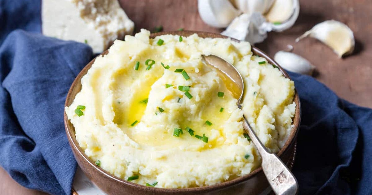 Mashed Potatoes With White Truffle & Asiago (Heaven on a plate!) Recipe | Samsung Food App